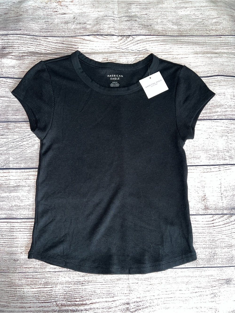 American Eagle Waffle Top